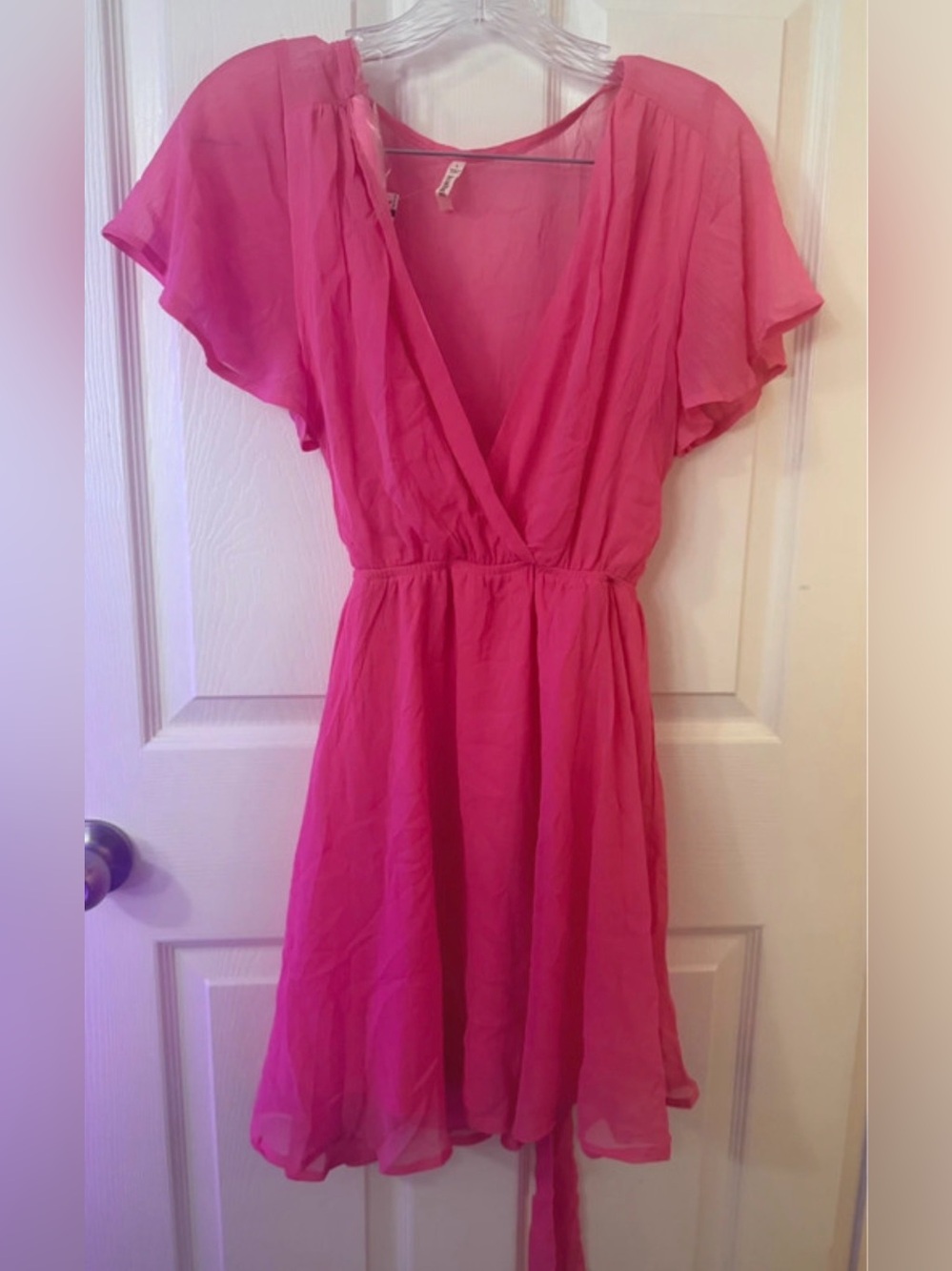 Pink Mini Dress Size Large